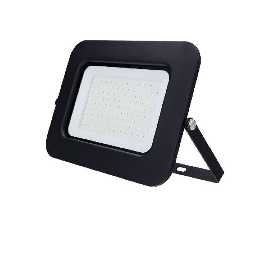 [OPT-5894] Projecteur Led Smd Noir Epistar 100W Ac170-265V 150° Ip65 2800K 70Cm Cable 5894