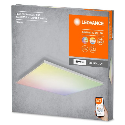 [OSR484474] Ledvance Smart+ WF PlanonFrameless 60x60 RGB 3400lm - 484474