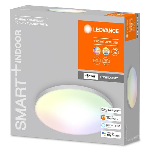 [OSR484696] Ledvance Smart+ WF PlanonFrameless 30 RD RGBW 1600lm - 484696