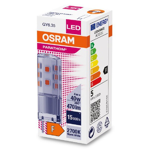 [OSR622357] Osram LED PIN GY6.35 Claire 470lm 827 4W - 622357