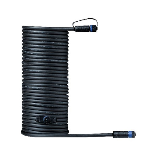 [PAU93928] Outd Plug &amp; Shine Câble 10m 1 in-2 out IP68 2x1,5qmm H07RN-F noir