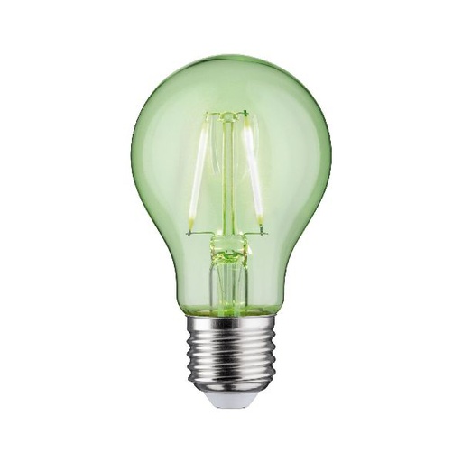 [PAU28724] LED fil Vert STD 1W E27 Verre Clair 230V