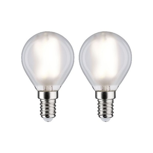 [PAU28919] Sphère LED fil x2 470lm E14 4000K dépoli 4,5W 230V