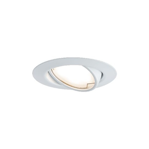 [PAU93423] Enc Base Coin LED orientable 3x5W 230 V 51mm blanc/métal