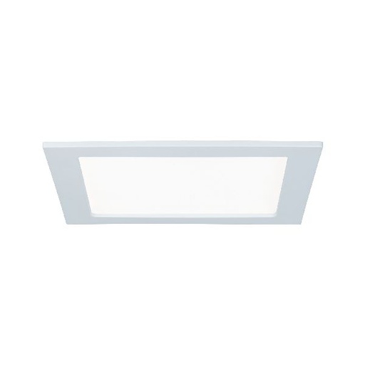 [PAU92066] Kit encastrés Quality Panel carré LED 1x18W 4000K 230V 220x220mm Blanc /plasti