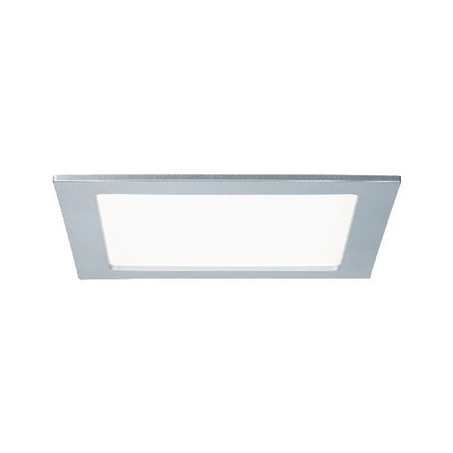 [PAU92078] Kit encastrés Quality Panel carré LED 1x18W 4000K 230V 220x220mm Chrome mat/plas