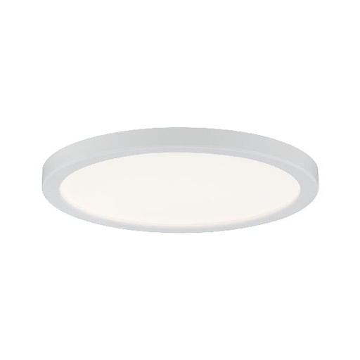 [PAU92944] Kit pan enc Areo rond IP23 LED 1x8W 3000K 230V 120mm Blanc dépoli/plastique