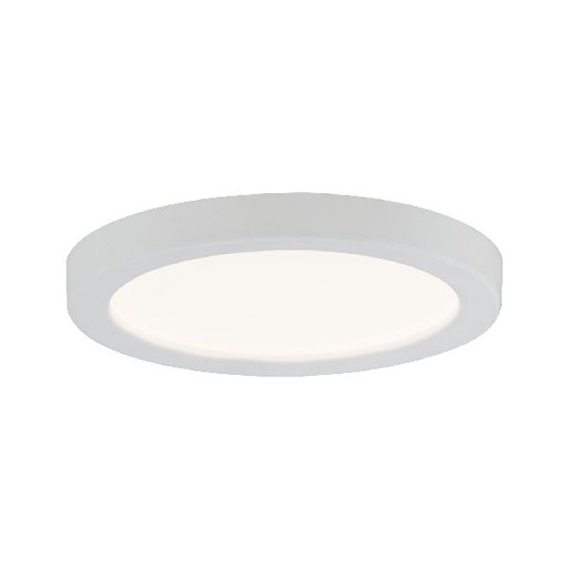 [PAU92945] Kit pan enc Areo rond IP23 LED 1x5W 3000K 230V 80mm Blanc dépoli/plastique