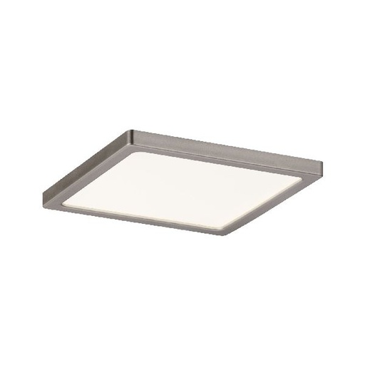 [PAU92953] Kit pan enc Areo carré IP23 LED 1x8W 3000K 230V 120x120mm Nickel mat/plast