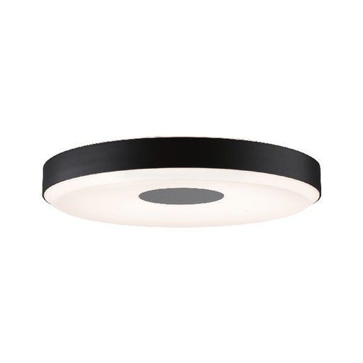 [PAU79518] Plafonnier Puric Pane II LED 22W 400mm 3Stepdim Noir/Gris 230V Mét/syn