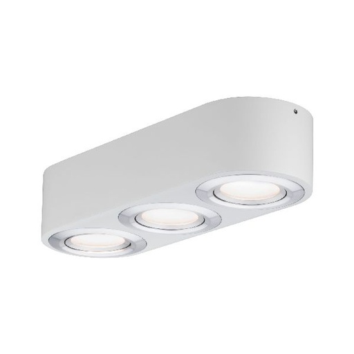 [PAU79710] WallCeiling Argun LED 3x4,8W Blanc Alu brossé 230 V, métal