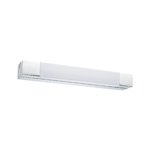 [PAU79714] WallCeiling Quasar IP44 LED 7,5W 440mm Chrome/Blanc 230V métal/acrylique