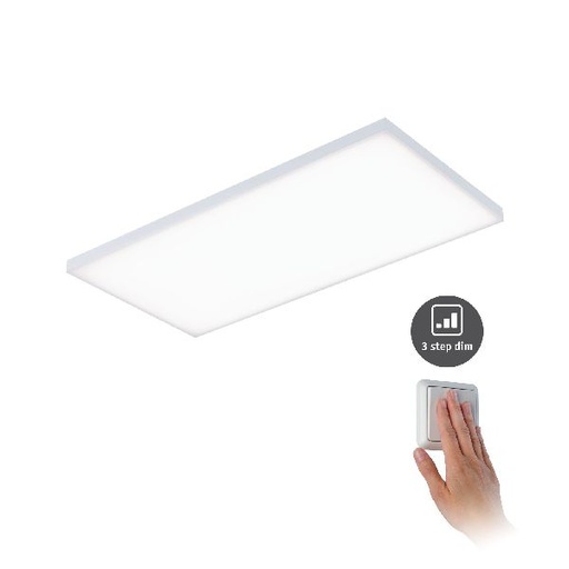 [PAU79823] Pann. LED WallCeilingVelora gra 595x 295mm 29W Blanc dépoli 230V Métal