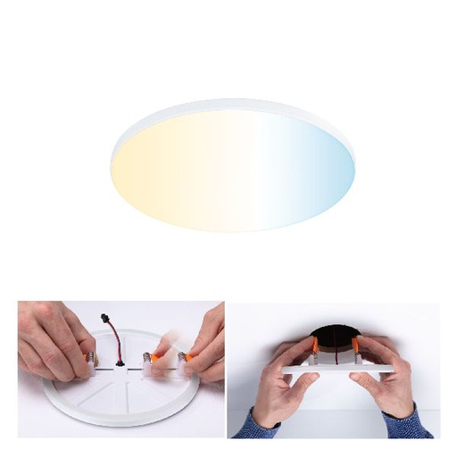 [PAU79956] Pan ENC Veluna VariFit Moon160mmTune Zigbee 15,5W blanc 230 V