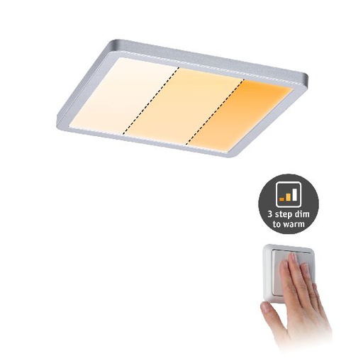 [PAU93100] PannENC AreoVarifit 175x175mm DimtoWarm 13W chrome mat 230V