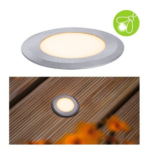 [PAU94726] Enc. de sol extérieur 230 V IP67, 2,2 W, rond resp. insectes