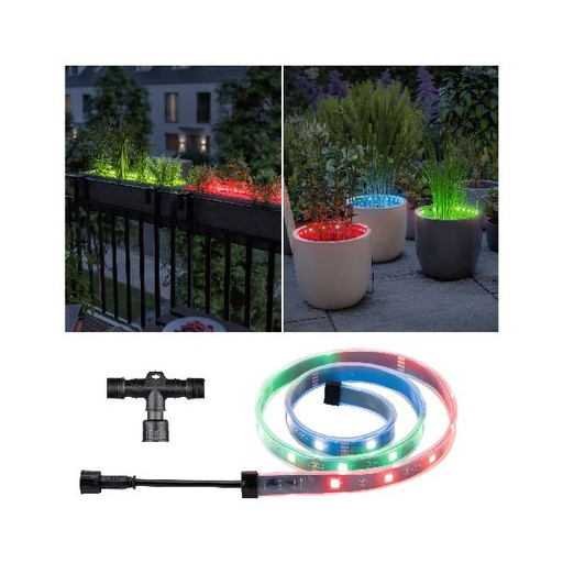 [PAU94566] Outdoor Link + Light 80cm RGB Flower Box Extension avec Touch Switch