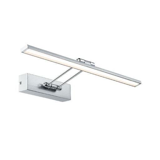 [PAU99895] Galeria LED luminaires pour tableau Beam Fifty 7W Nickel brossé/Chrome 230V Mét