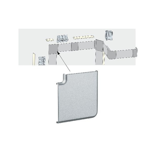 [PAU70453] Kit de 2 corner 90° Function Duo Profil alu mat plastique