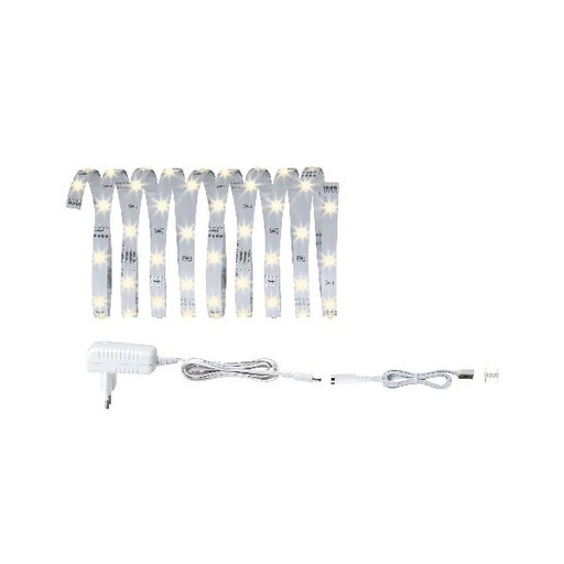 [PAU70428] Kit de base YourLED ECO 3m blanc chaud 6,8W 230V/12V blanc PVC