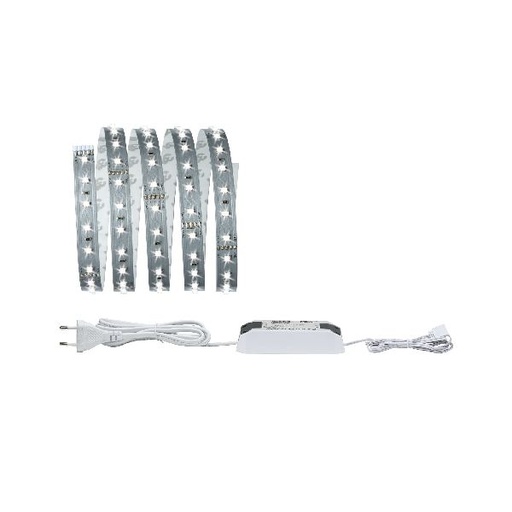 [PAU70578] MaxLED 500 set base 1,5m blanc lumière du jour 8,5W 230/24V 20VA argent