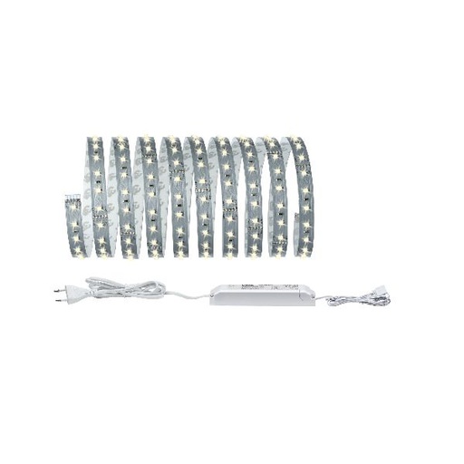 [PAU70579] MaxLED 500 set base 3m blanc chaud 20W 230/24V 36VA argent