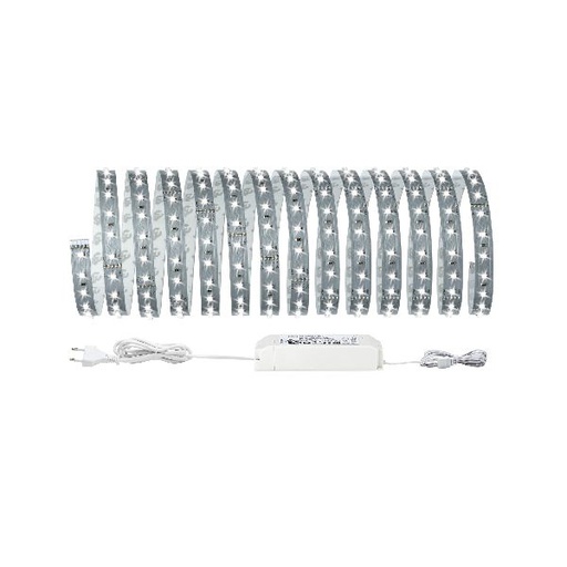 [PAU70605] MaxLED 500 set base 5m blanc lumière du jour 28W 230/24V 60VA argent