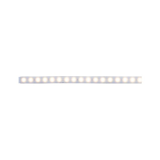 [PAU70663] MaxLED 500 ruban 1 m Blanc chaud 7 W 24 V Argent Plastique