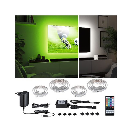 [PAU78875] Kits Comfort MaxLED 250 TV 55 RGBW 3000K 20,5W 230/24V Argent syn