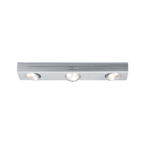 [PAU70635] Funct Jiggle lumière armoire dimm 30cm LED chrome mat 6x1,5V AAA plastique