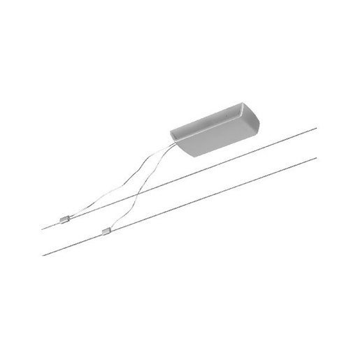 [PAU94428] Kit Basic Wire System CC 60W Chrome dép 230 V/12 V CC 60VA 12m non gradable