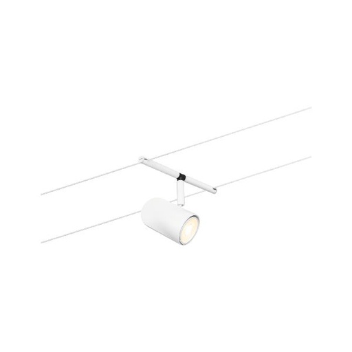 [PAU94468] Spot Wire Systems CC Cup max10W Blanc dép/Chrome GU5,3 12V CC Syn/Métal