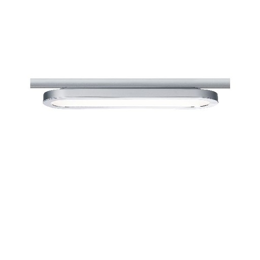 [PAU95319] URail système LED Panel Loop 7W Chrome mat/Chrome 230V alu plastique