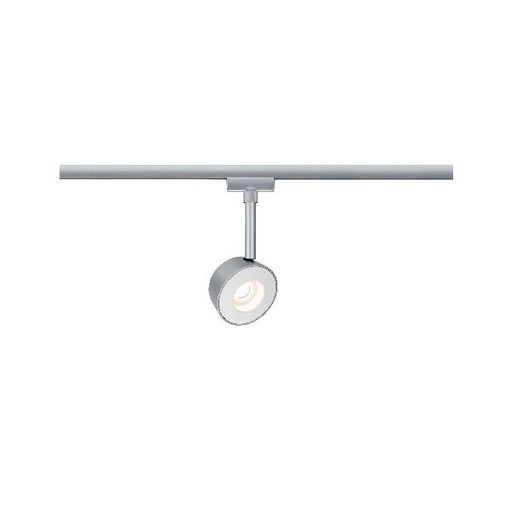 [PAU95473] Système URail spot Dipper 1x4 W Chrome m/Blanc 230 V Met/Syn gradable