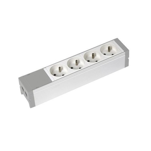 [LEG073401] Bloc Nourrice Équipé De 4 Prises 2P+T À Câbler - Leg-073401
