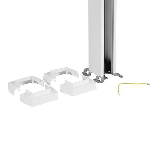 [LEG653010] Colonne Clippage Direct 1 Compart 2 Faces H. 2,67M Couv Pvc/ legrand 653010