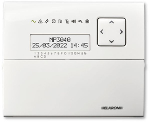 [ELKKP3000-D] Clavier LCD pour MP3000 - Elkron KP3000-D