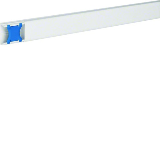 [HAG-ATA123009016] Moulure Ateha 12x30mm 1 compartiment, Blanc ATA123009016