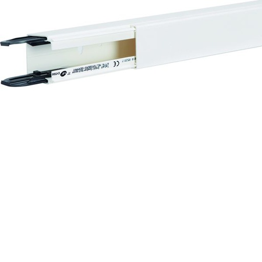 [HAG-LFF4004009016] Goulotte de distribution lifea LFF 40x40mm 1 compartiment PVC Blanc LFF4004009016