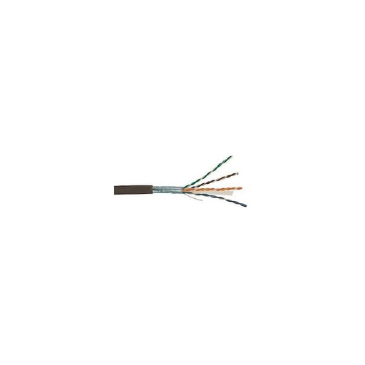 [CAB-FTP7/1] Cable Cat.6 F/UTP 4P gaine pe noire extèrieur - au mètre