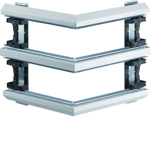 [HAG-BKIS121303D9016] Angle extérieur pour BKIS épais 12,5mm double hauteur acier RAL9016 Pure BKIS121303D9016