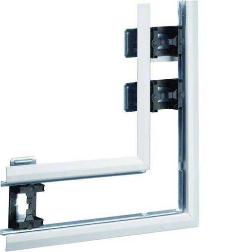 [HAG-BKIS251305E9016] Angle plat pour BKIS épais 25mm simple hauteur acier RAL 9016 Pure BKIS251305E9016
