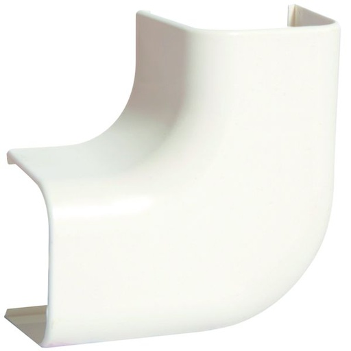 [HAG-CLM300355] Angle plat pour goulotte de climatisation CLM 30 x 35 mm Blanc paloma CLM300355