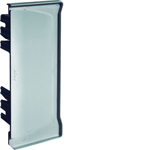 [HAG-GBD501316ALU] Embout pour goulotte d'installation GBA 50x130mm, PVC couleur Alu GBD501316ALU
