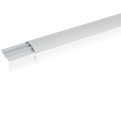 [LEG030093] Passage De Plancher Pvc 3 Compartiments 75X18Mm Gris Ral70 legrand 030093