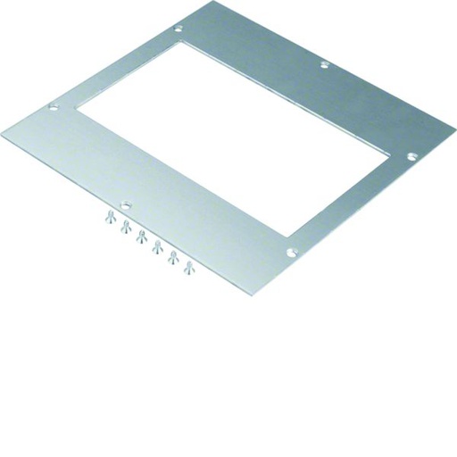 [HAG-UDM2147E04] Cadre de montage l147mm x L247mm épais 4mm pour boîte de jonction acier 290 mm UDM2147E04