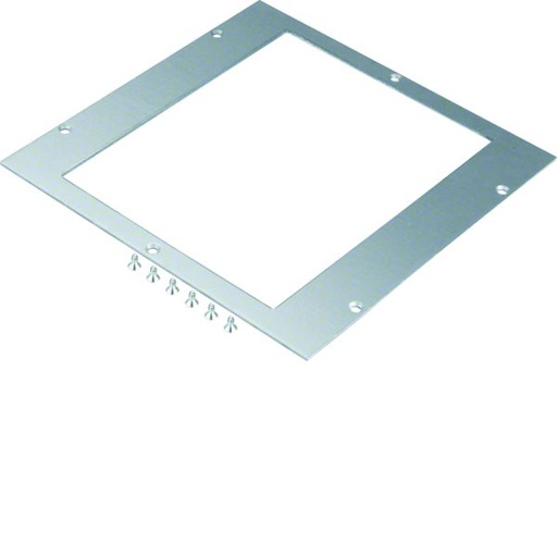 [HAG-UDM2200E09] Cadre de montage l200mm x L253mm épais 4mm pour boîte de jonction acier 290 mm UDM2200E09