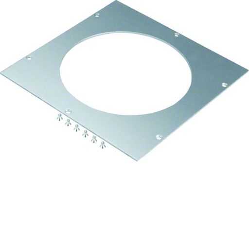 [HAG-UDM2215R06] Cadre de montage diam 215 épais 4mm pour boîte de jonction acier 290 mm UDM2215R06