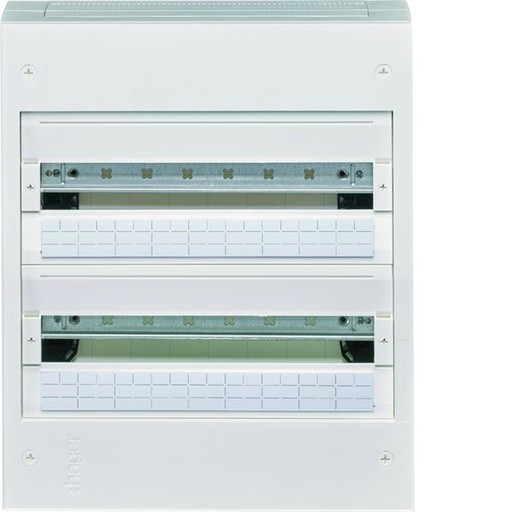 [HAG-VB218A] Coffret de distribution vega18, 2 rangées 18 modules 475x400x146mm VB218A