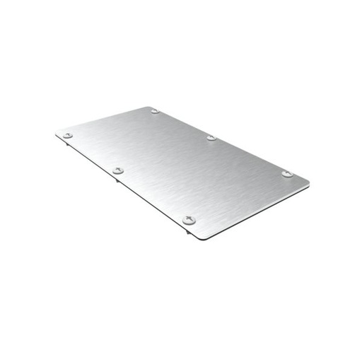[HAG-FZ402AL] Plaque Entrée de câble pour coffret et armoire aluminium pleine quadro evo FZ402AL